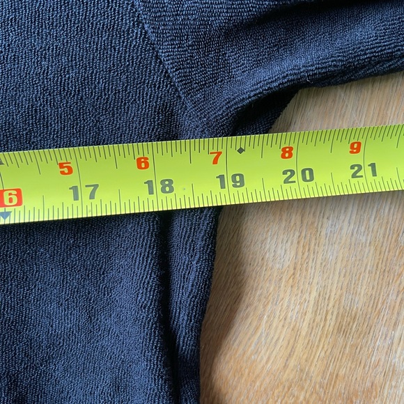 ATM Anthony Thomas Melillo Black Track style Jacket with Red Accents - Picture 5 of 5